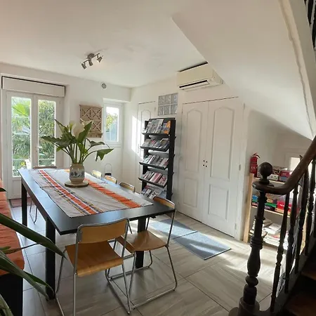 Duplex 4br - 1,5km - Wifi/vod - Aircond * 比亚里茨